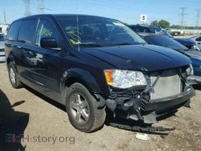 2013 Dodge CARAVAN Grand Cara, black — VIN 2C4RDGCG0DR502810, Copart