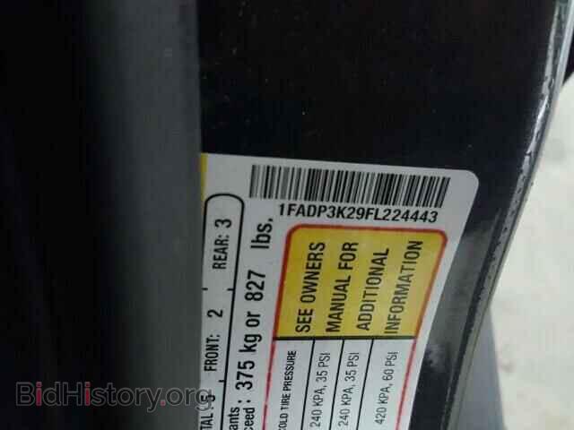 2015 FORD FOCUS - VIN: 1FADP3K29FL224443 - Фото 10