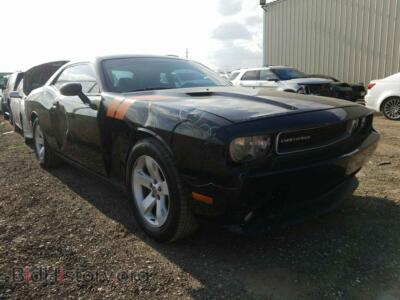 2013 Dodge CHALLENGER, black — VIN 2C3CDYAG3DH536443, Copart