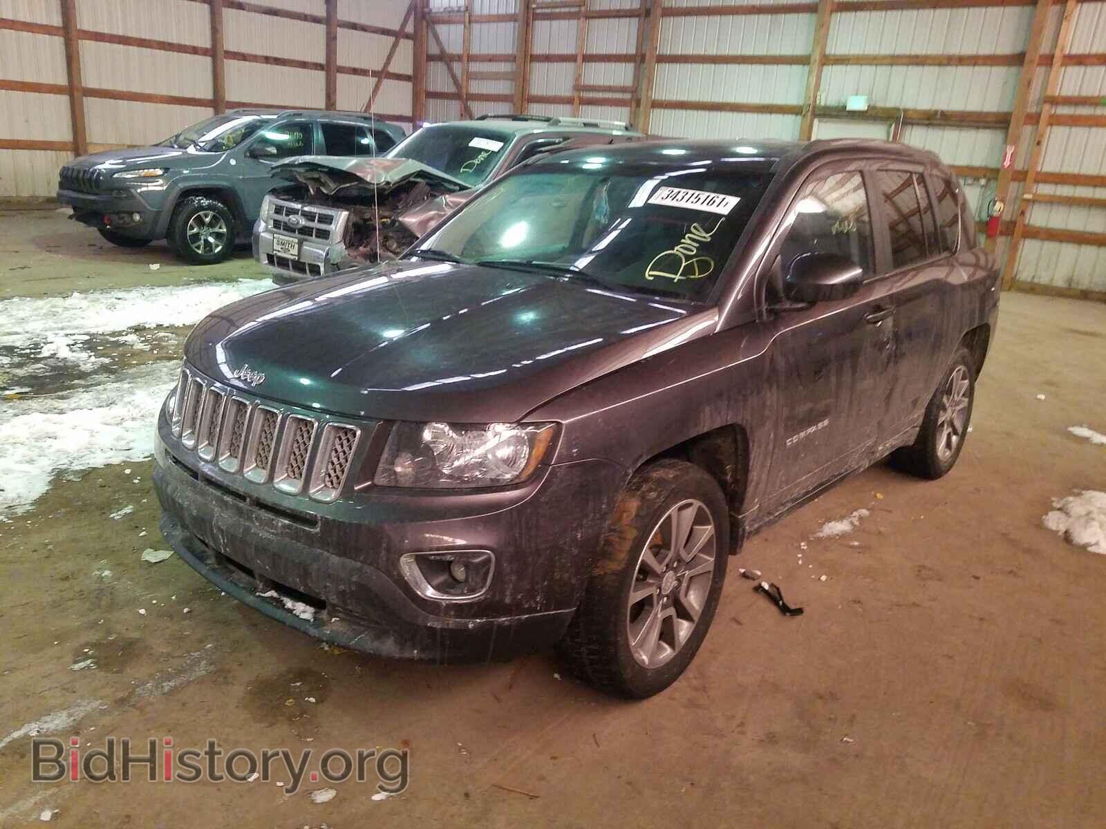 2016 JEEP COMPASS - VIN: 1C4NJDEB0GD793050 - Фото 2