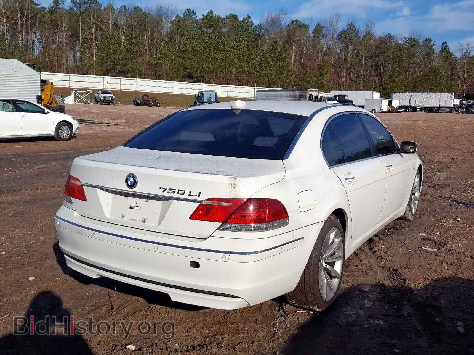 2007 BMW 7 SERIES - VIN: WBAHN83547DT71298 - Фото 4