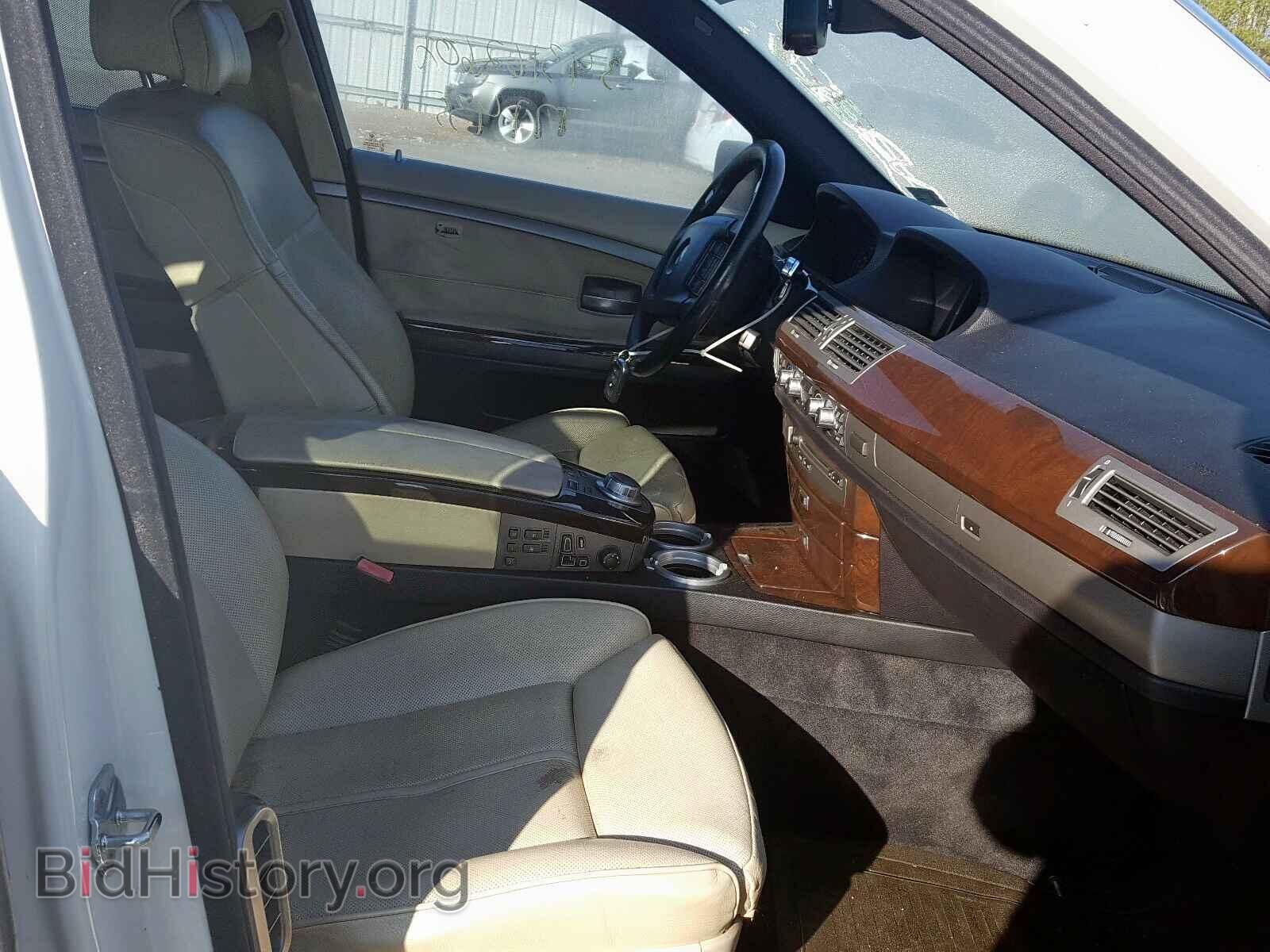 2007 BMW 7 SERIES - VIN: WBAHN83547DT71298 - Фото 5