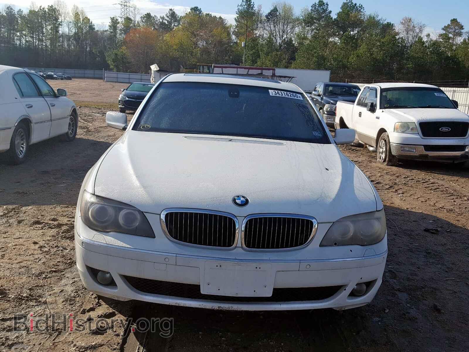 2007 BMW 7 SERIES - VIN: WBAHN83547DT71298 - Фото 9