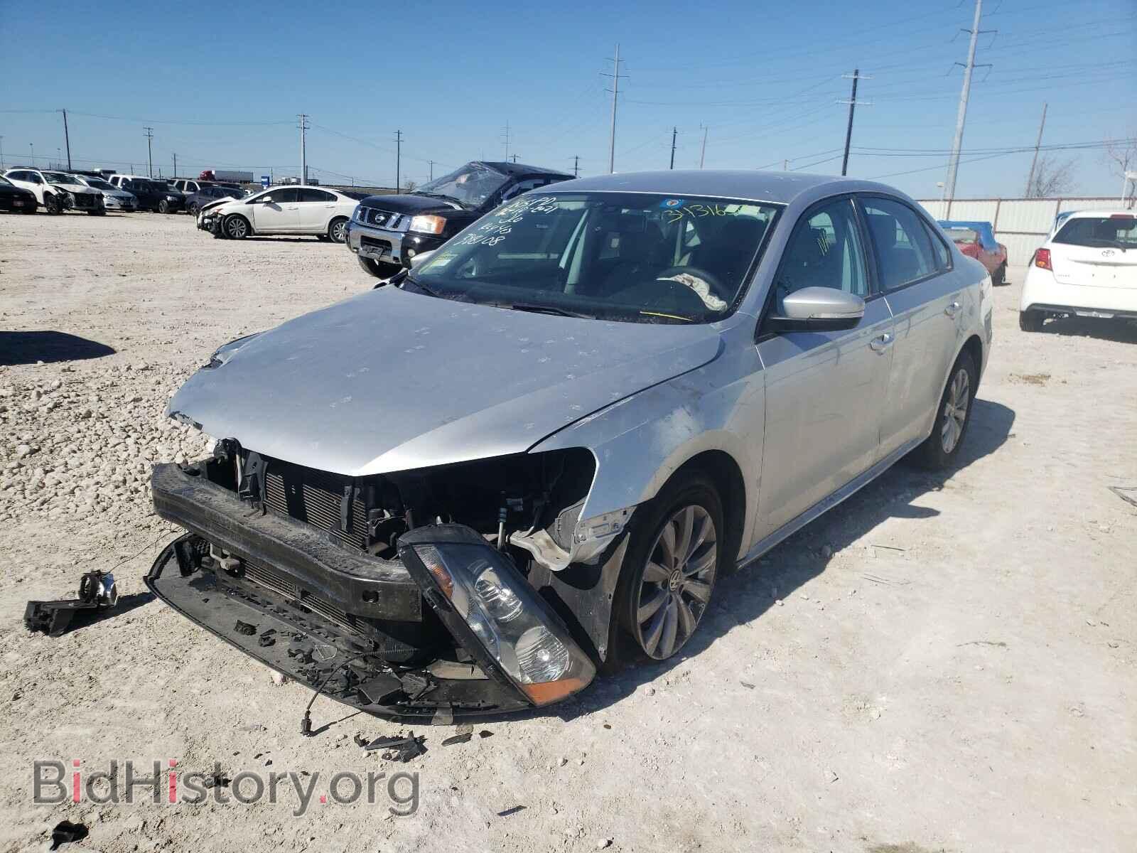 2013 VOLKSWAGEN PASSAT - VIN: 1VWAP7A32DC052247 - Фото 2