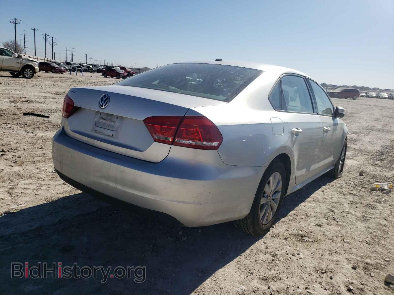 2013 VOLKSWAGEN PASSAT - VIN: 1VWAP7A32DC052247 - Фото 4
