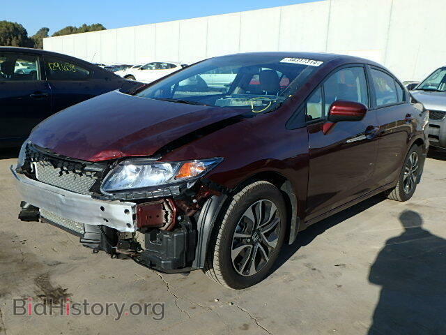2014 HONDA CIVIC - VIN: 19XFB2F84EE241927 - Фото 2