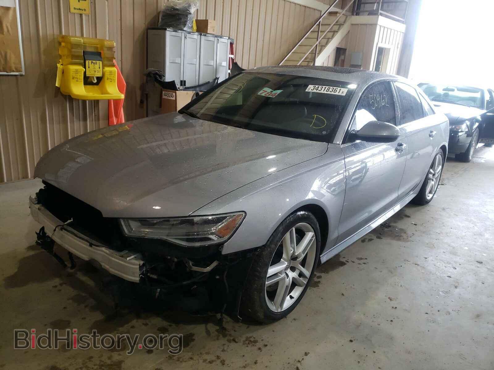 2016 AUDI A6 - VIN: WAUGFAFC0GN052355 - Фото 2