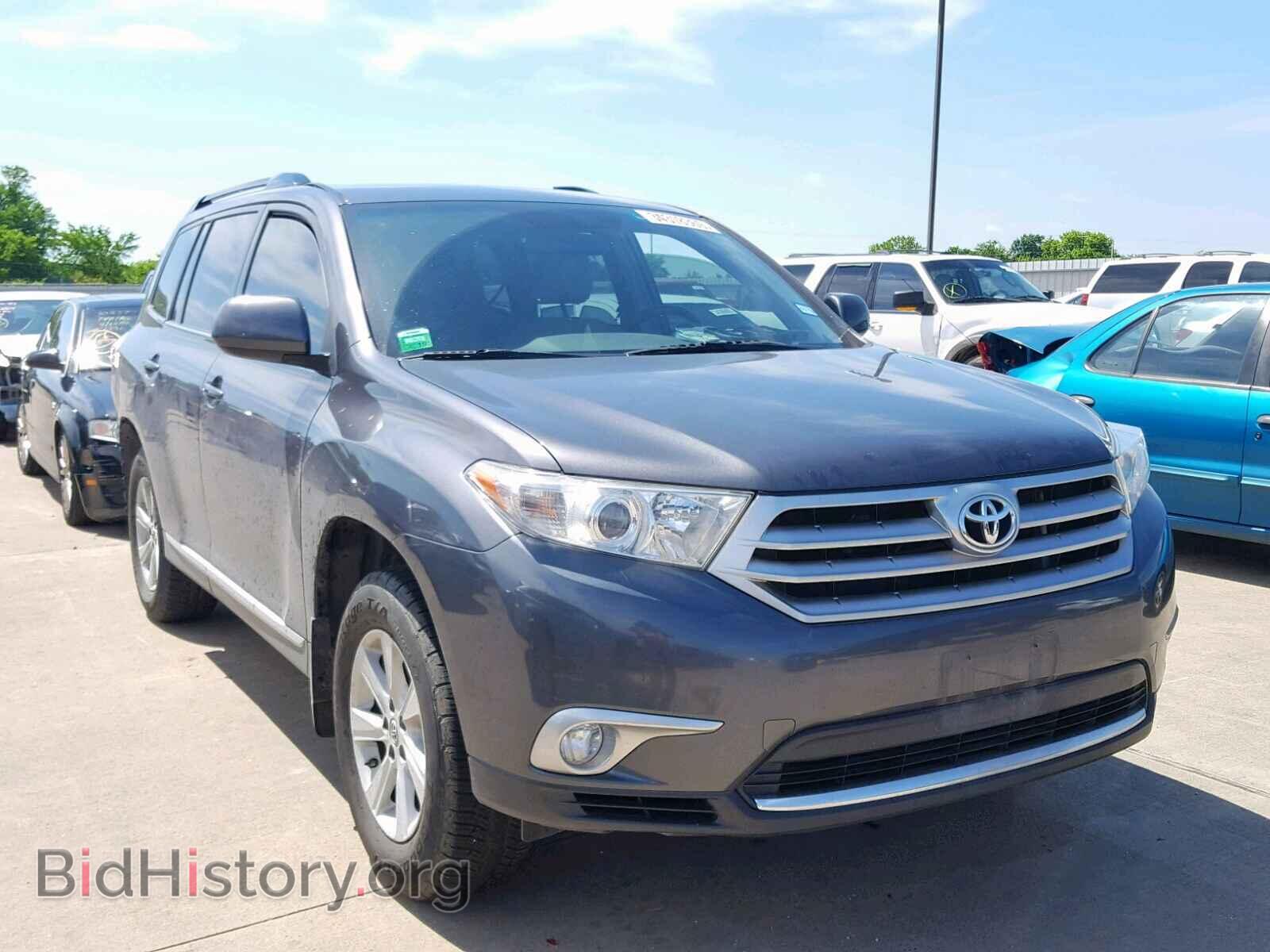 Фотография 5TDZA3EH6CS026088 - TOYOTA HIGHLANDER 2012