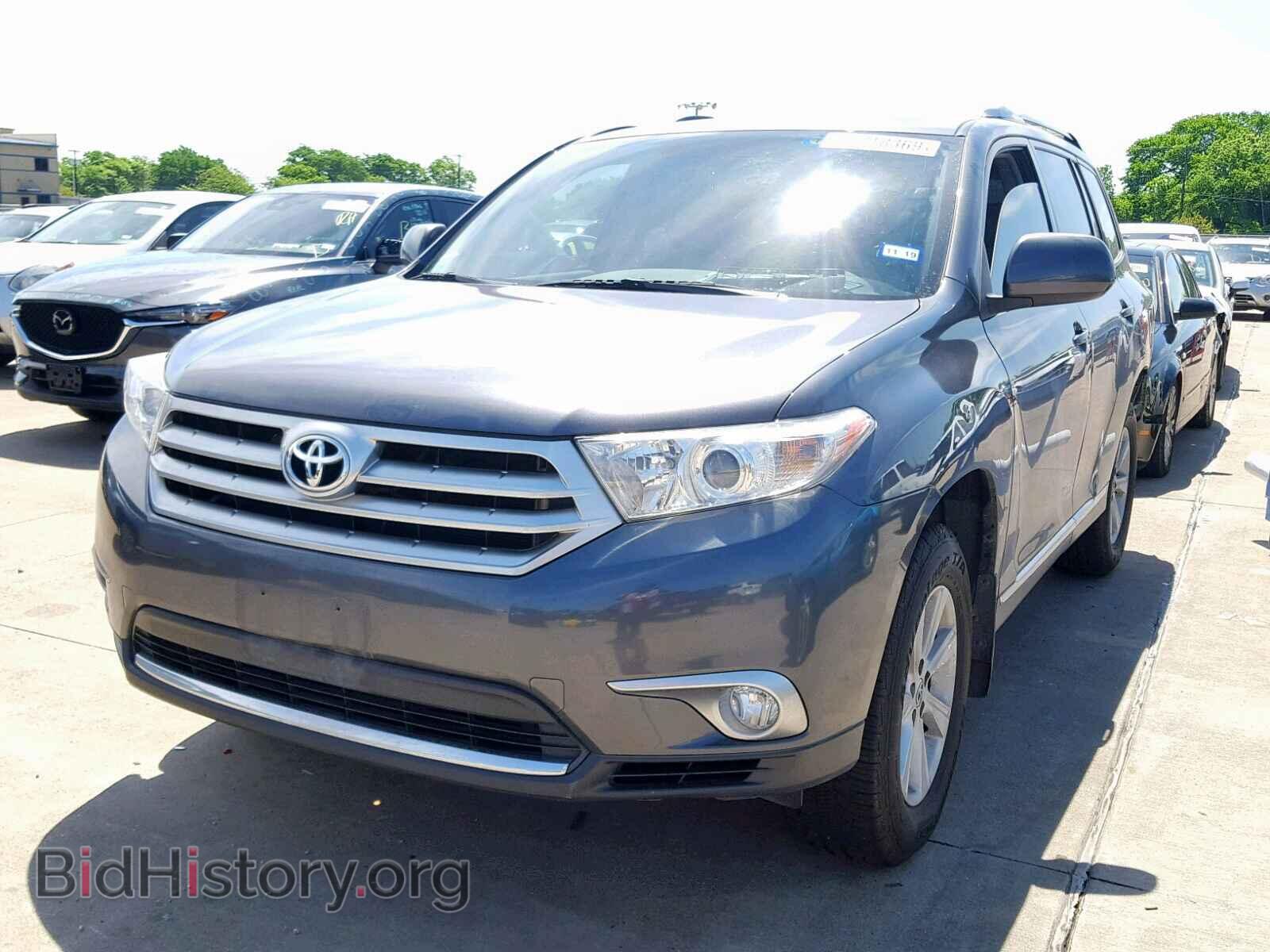 2012 TOYOTA HIGHLANDER - VIN: 5TDZA3EH6CS026088 - Фото 2