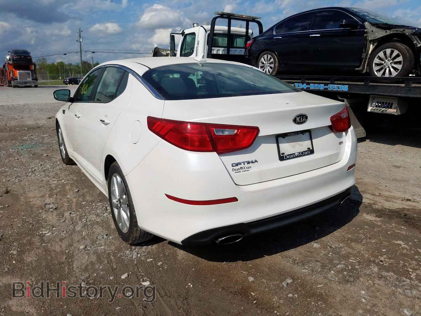 2015 KIA OPTIMA - VIN: KNAGM4A77F5614185 - Photo 3