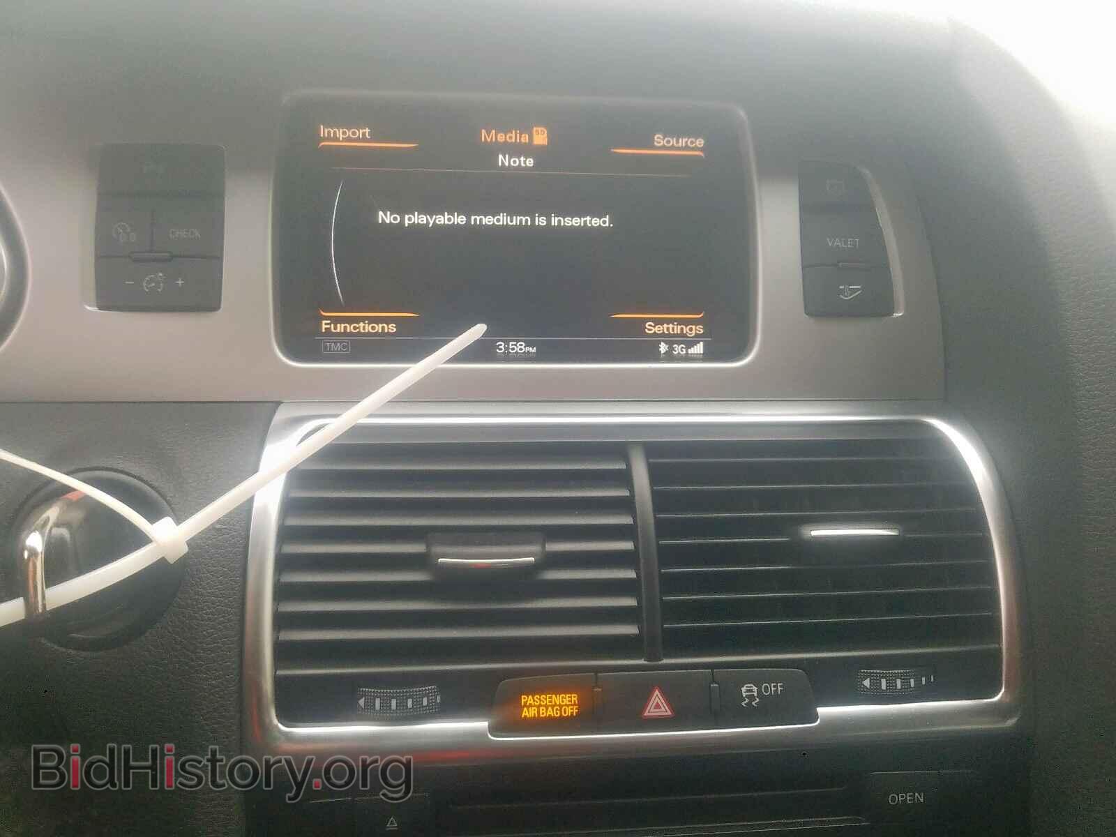 2013 AUDI Q7 - VIN: WA1LGAFE5DD009562 - Фото 9