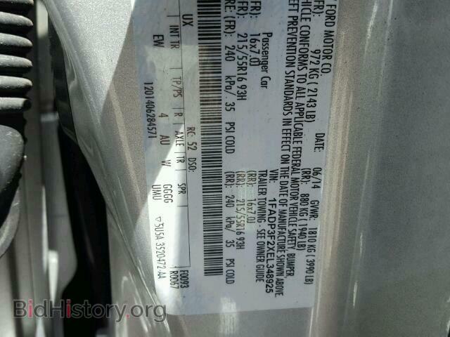 2014 FORD FOCUS - VIN: 1FADP3F2XEL348925 - Photo 10