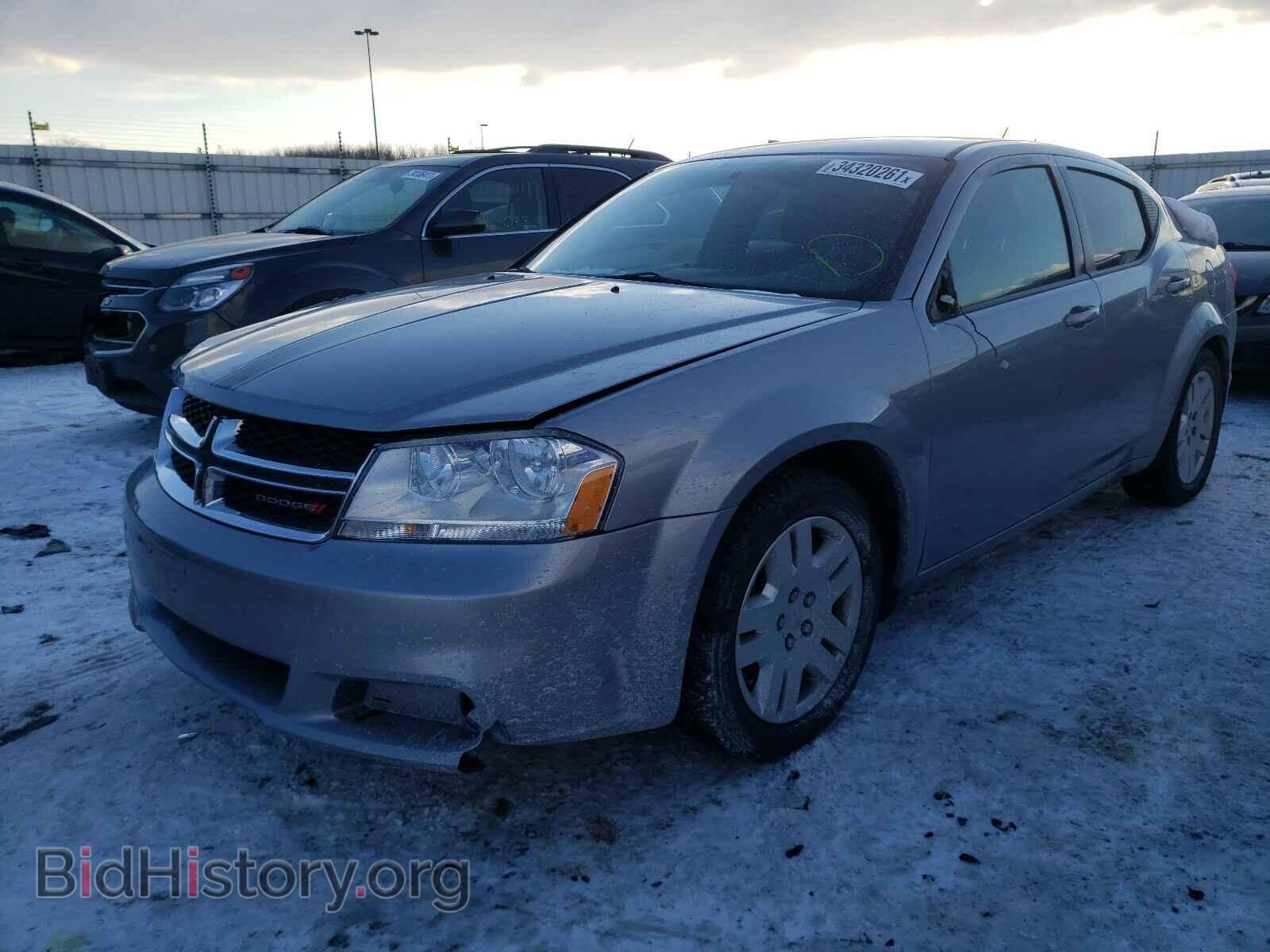 2014 DODGE AVENGER - VIN: 1C3CDZAB2EN108902 - Фото 2