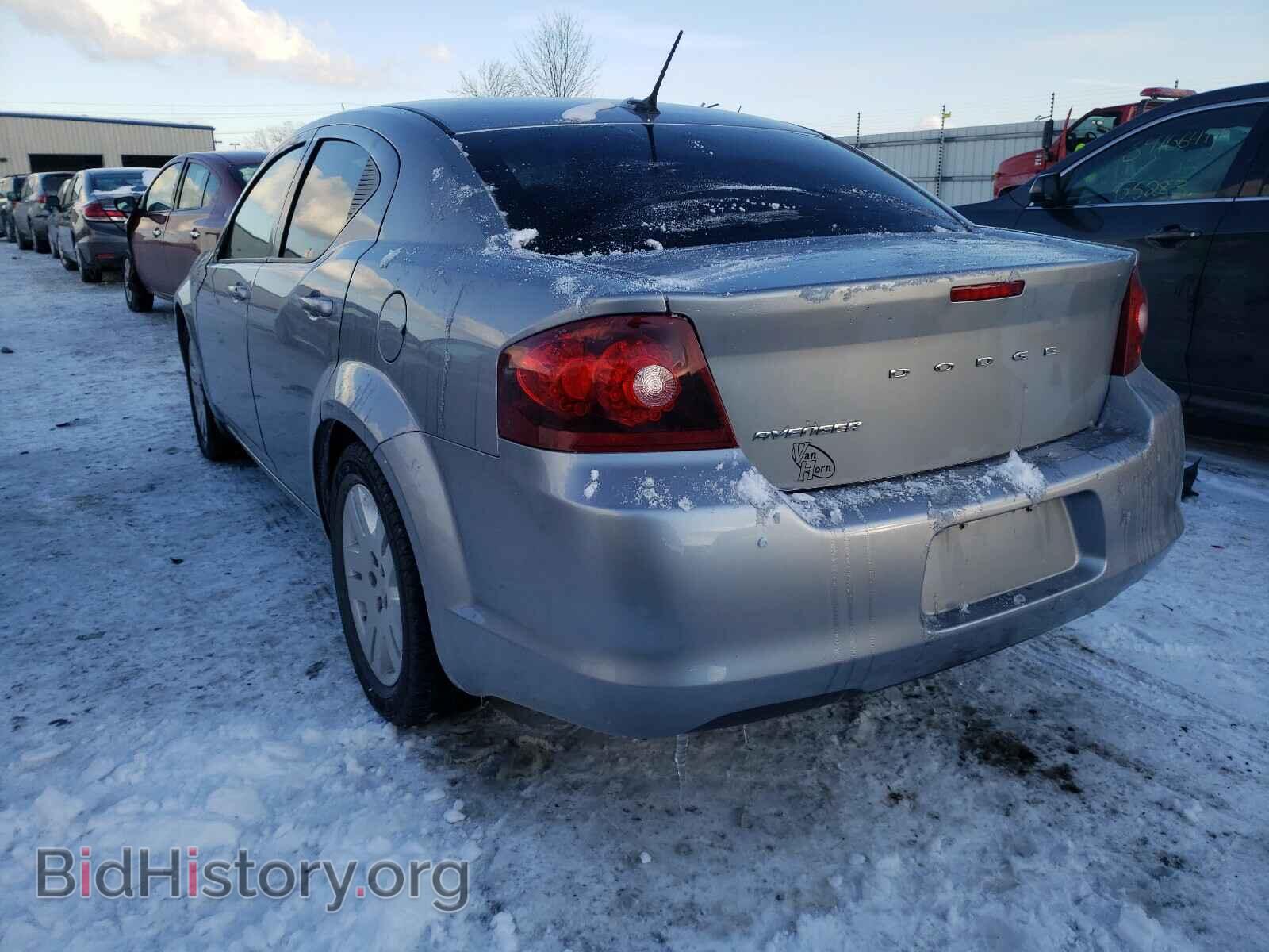 2014 DODGE AVENGER - VIN: 1C3CDZAB2EN108902 - Фото 3