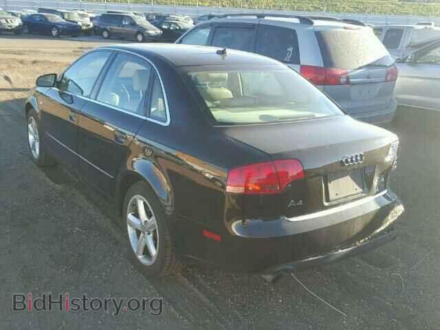 2007 AUDI A4 - VIN: WAUDH78E97A090527 - Фото 3
