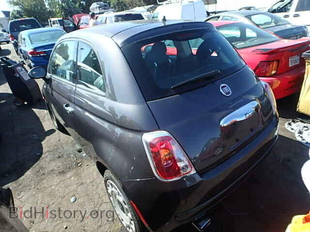 2015 FIAT 500 - VIN: 3C3CFFAR4FT541662 - Фото 3