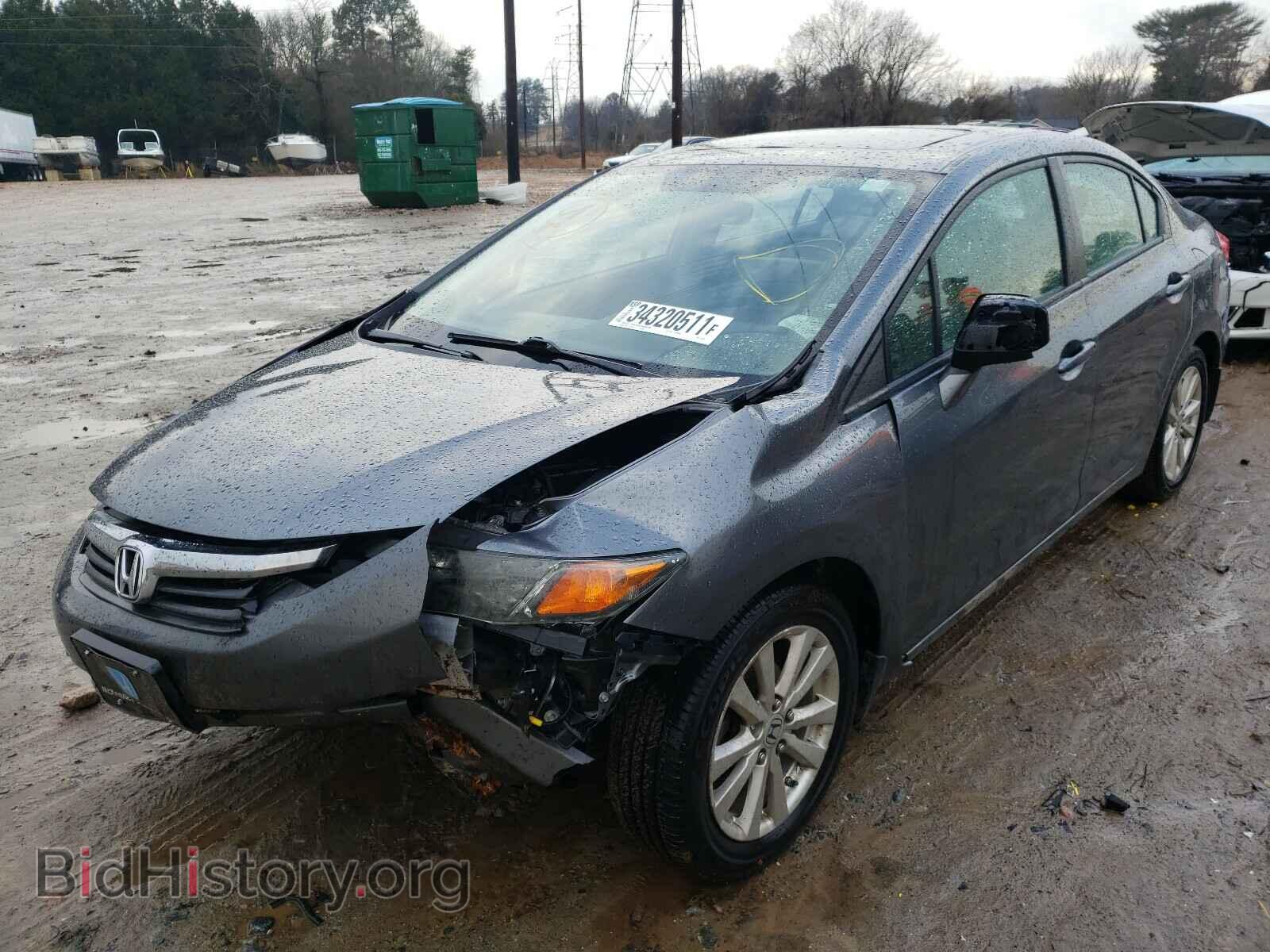 2012 HONDA CIVIC - VIN: 19XFB2F80CE103301 - Фото 2