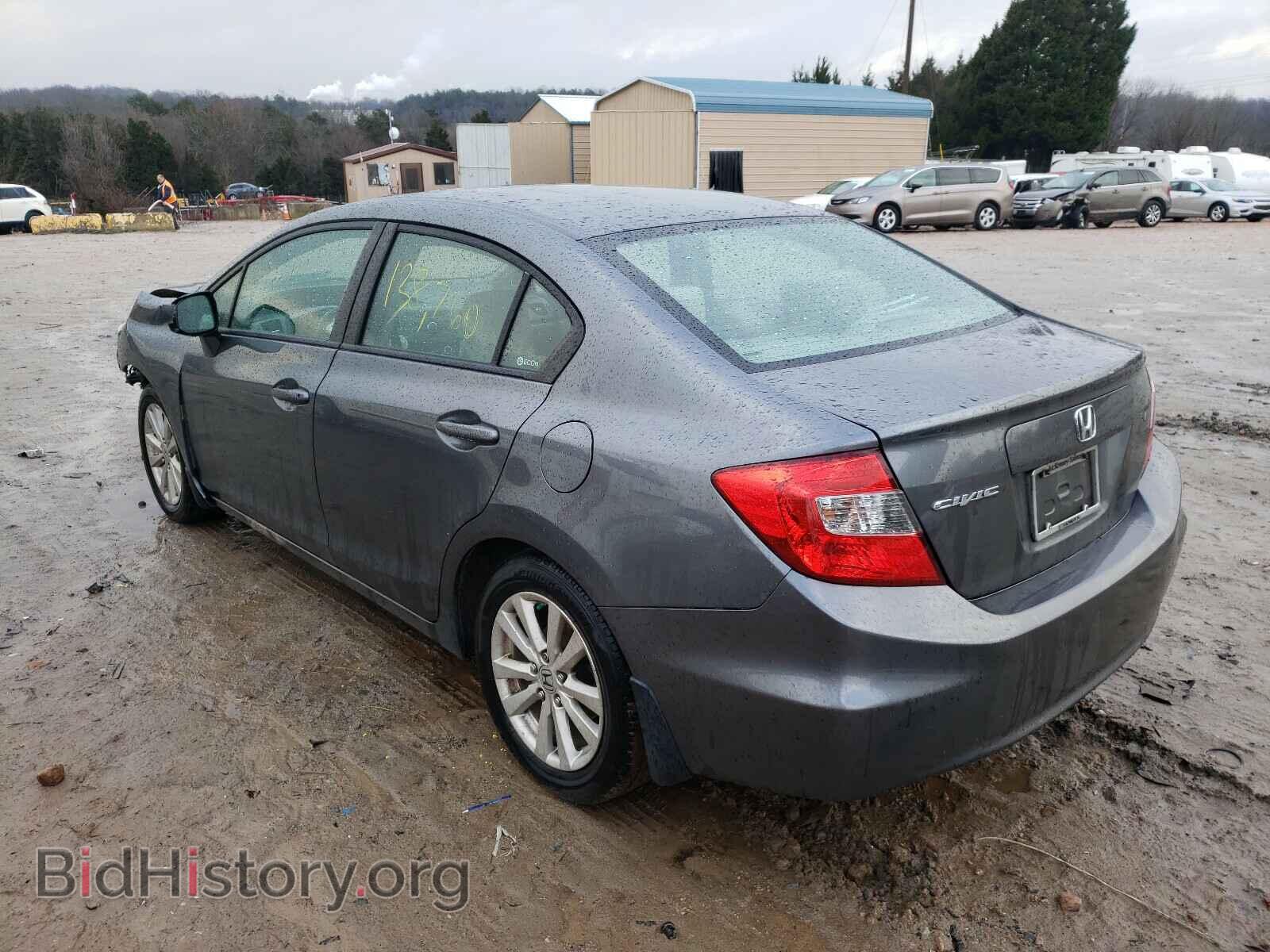 2012 HONDA CIVIC - VIN: 19XFB2F80CE103301 - Фото 3