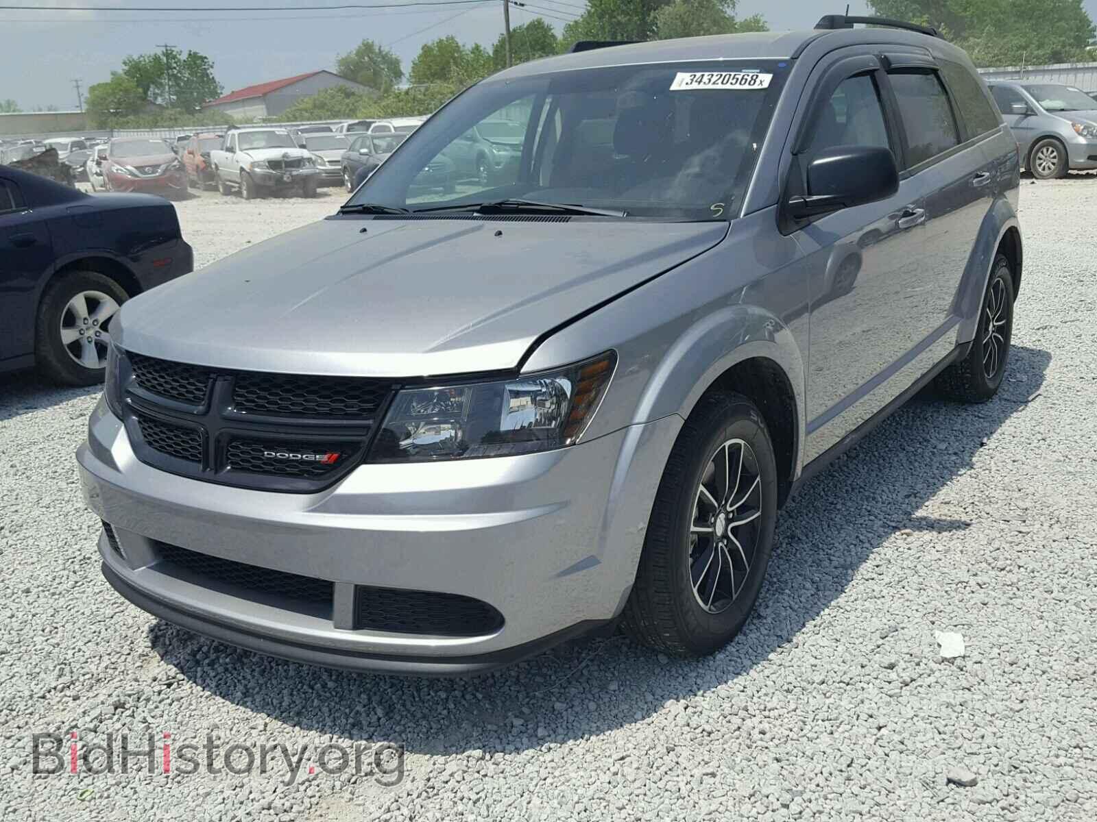 2017 DODGE JOURNEY SE - VIN: 3C4PDCAB3HT701229 - Фото 2
