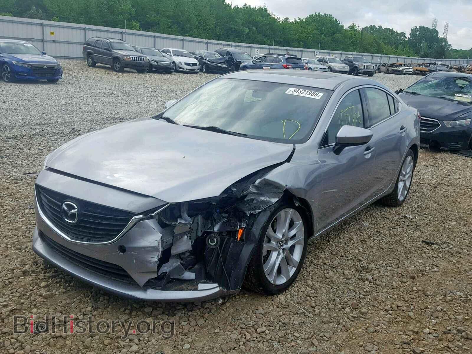 2015 MAZDA 6 - VIN: JM1GJ1V6XF1165149 - Фото 2