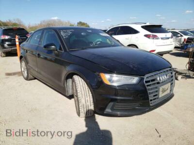 2015 Audi A3 A3 Premium, черный — VIN WAUAJGFF5F1083009, Copart