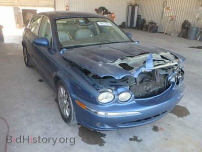 2002 Jaguar X-TYPE X-Type 2.5, синий — VIN SAJEA51D12XC52923, Copart