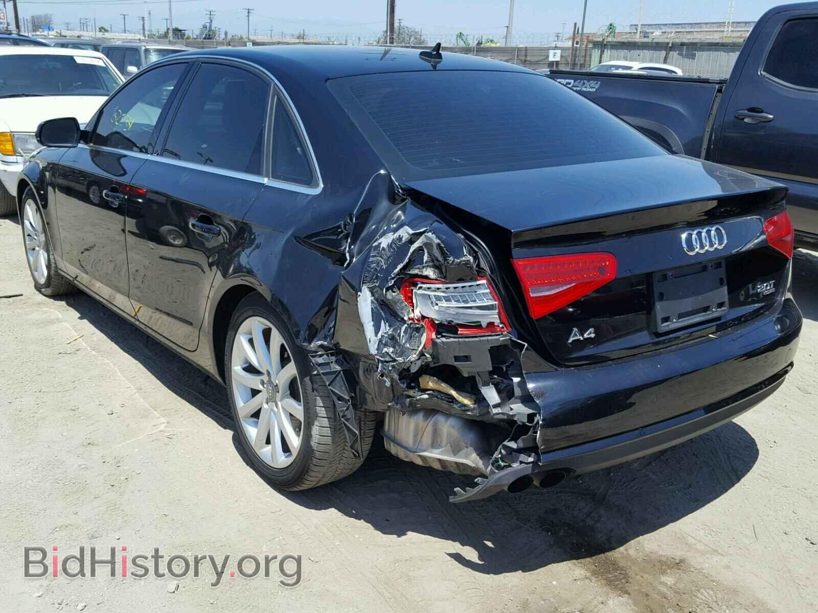 2013 AUDI A4 - VIN: WAUFFAFL0DN050919 - Фото 3