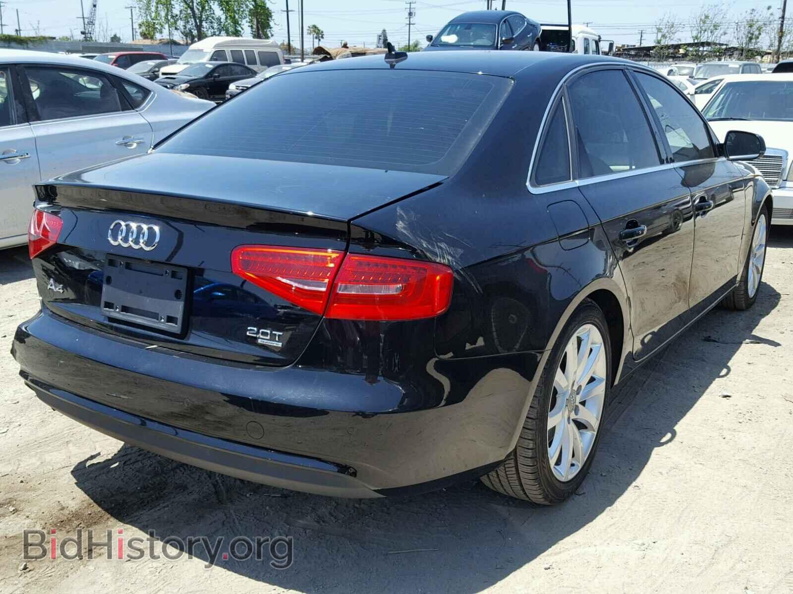 2013 AUDI A4 - VIN: WAUFFAFL0DN050919 - Фото 4
