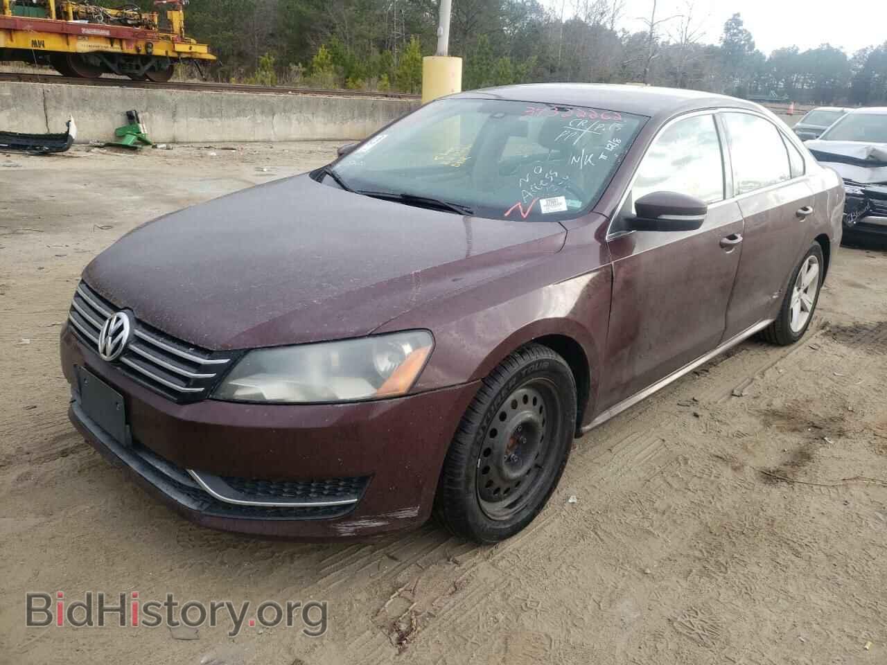 2014 VOLKSWAGEN PASSAT - VIN: 1VWAT7A36EC059988 - Фото 2