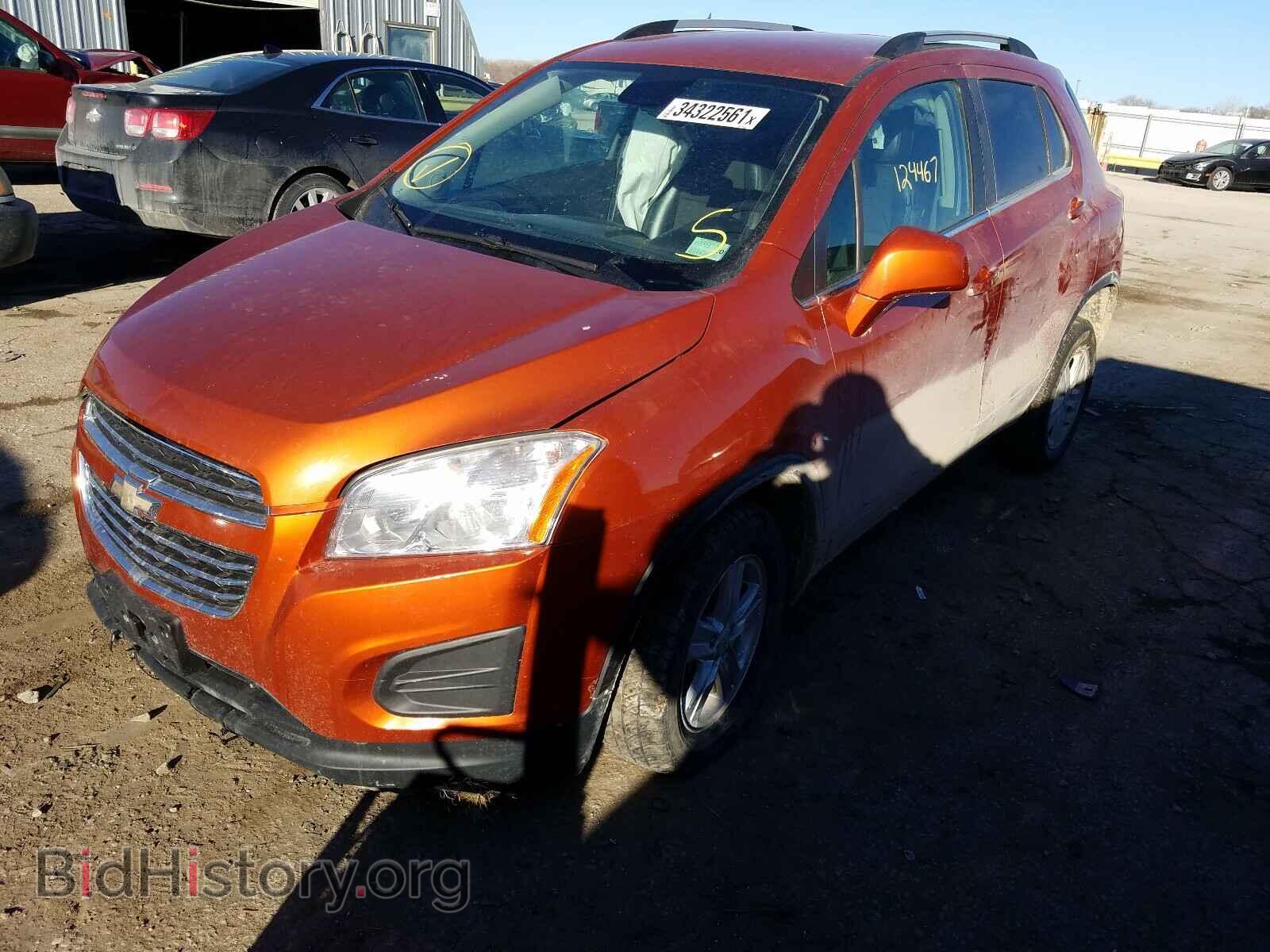 2015 CHEVROLET TRAX - VIN: KL7CJRSB6FB083683 - Фото 2