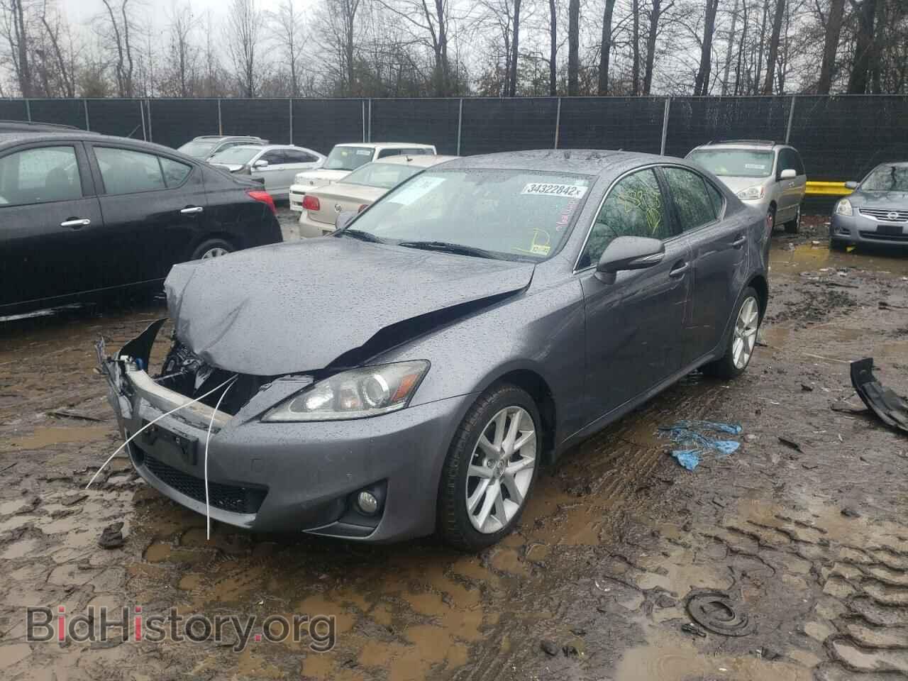 2012 LEXUS IS - VIN: JTHCF5C2XC5060492 - Фото 2
