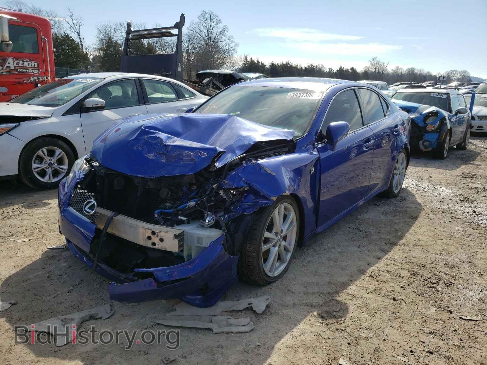 2011 LEXUS IS - VIN: JTHBF5C29B2101481 - Фото 2
