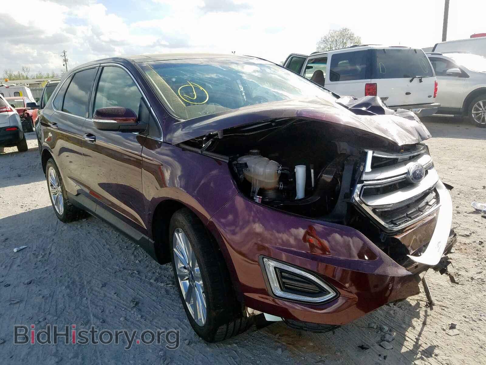 Фотография 2FMPK3K89HBC34916 - FORD EDGE 2017