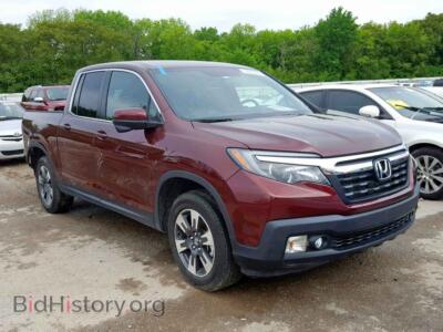 2018 Honda RIDGELINE, красный — VIN 5FPYK2F66JB001992, Copart