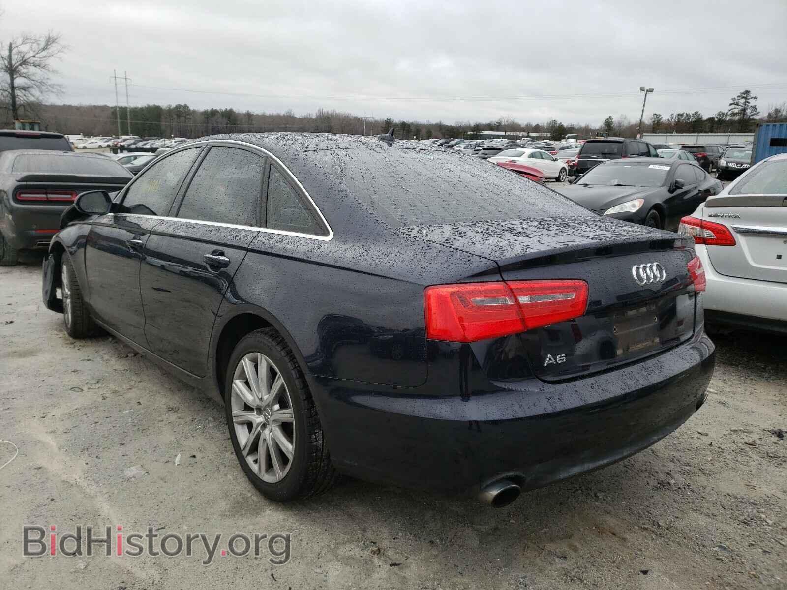 2013 AUDI A6 - VIN: WAUGFAFCXDN117854 - Фото 3