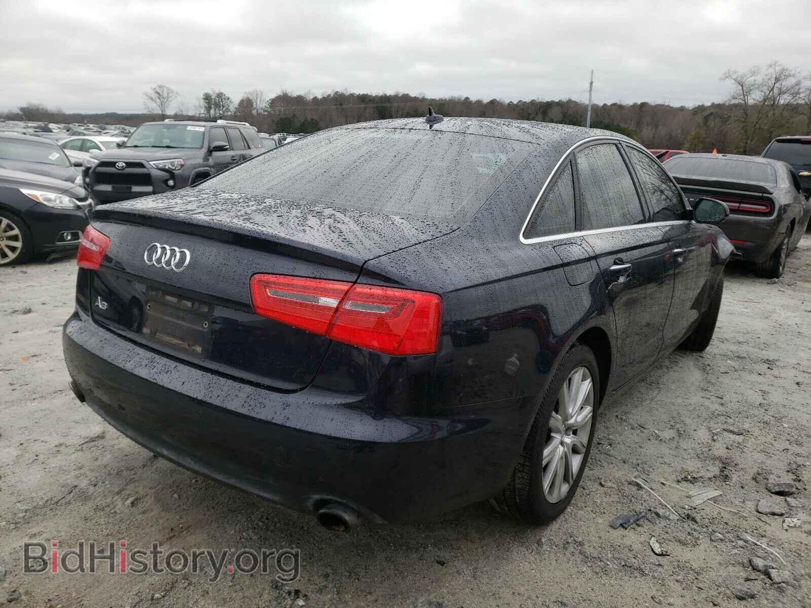 2013 AUDI A6 - VIN: WAUGFAFCXDN117854 - Фото 4