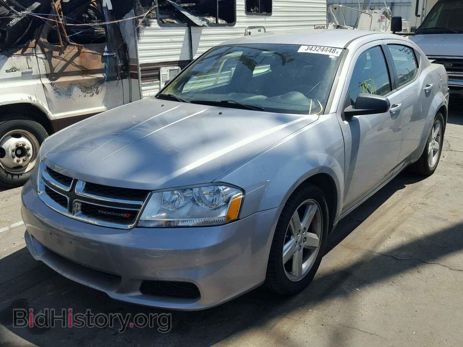 2013 DODGE AVENGER - VIN: 1C3CDZAB0DN643659 - Фото 2
