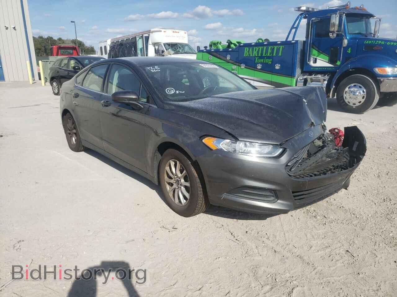 Photo 1FA6P0G72F5111319 - FORD FUSION 2015