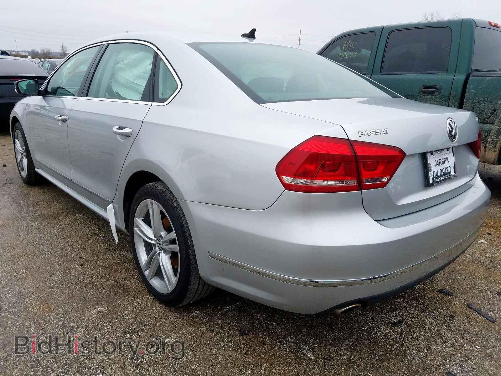 2013 VOLKSWAGEN PASSAT - VIN: 1VWCN7A3XDC137724 - Фото 3
