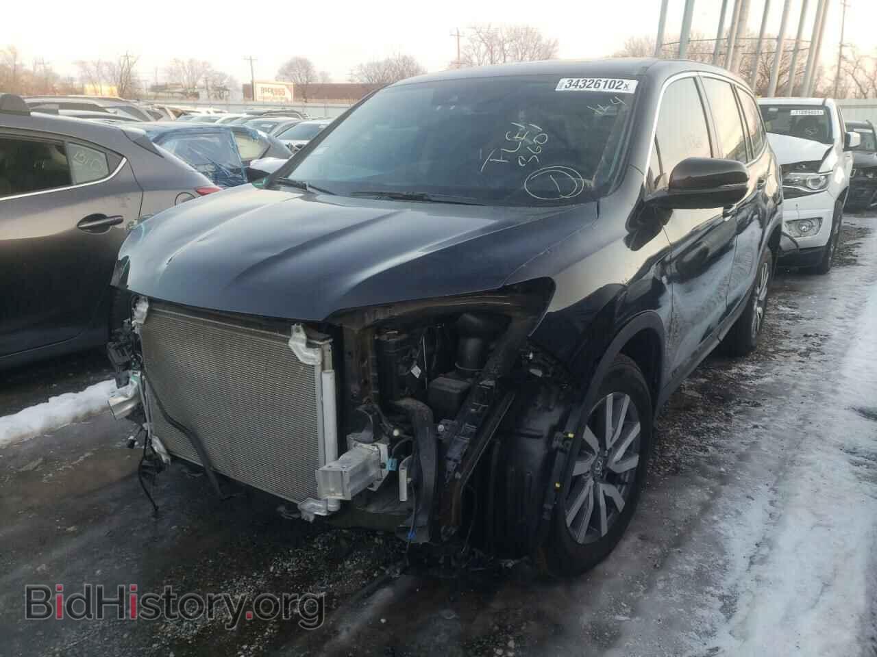 2021 HONDA PILOT - VIN: 5FNYF6H59MB043375 - Фото 2