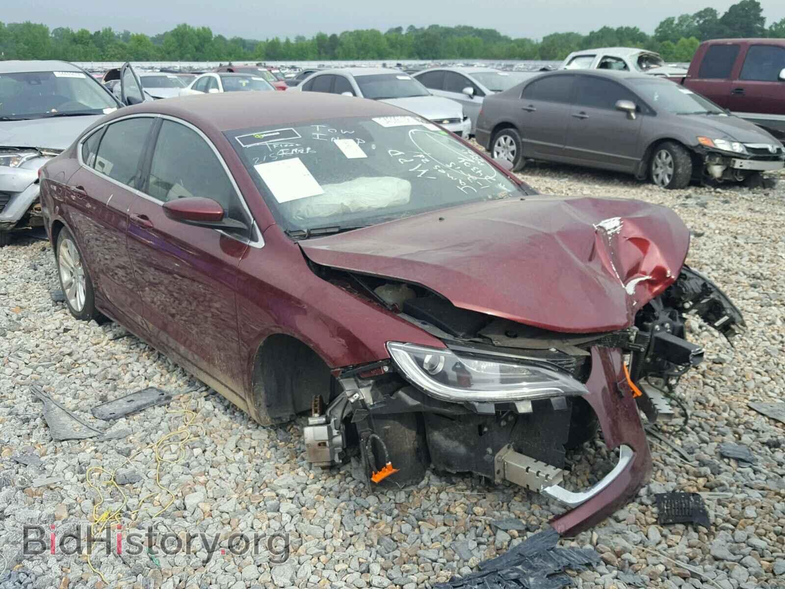 Photo 1C3CCCAB6FN742344 - CHRYSLER 200 2015