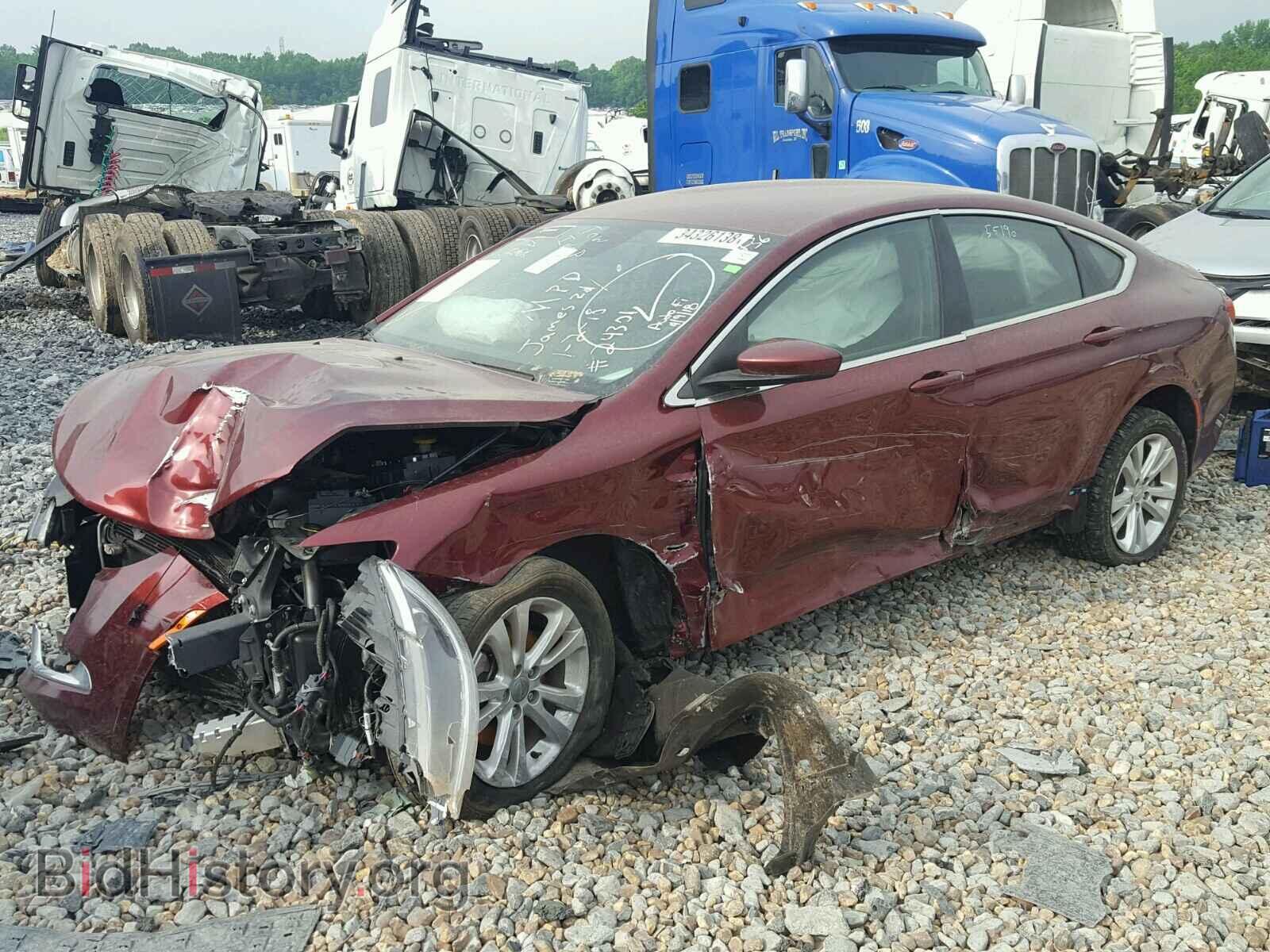2015 CHRYSLER 200 - VIN: 1C3CCCAB6FN742344 - Фото 2