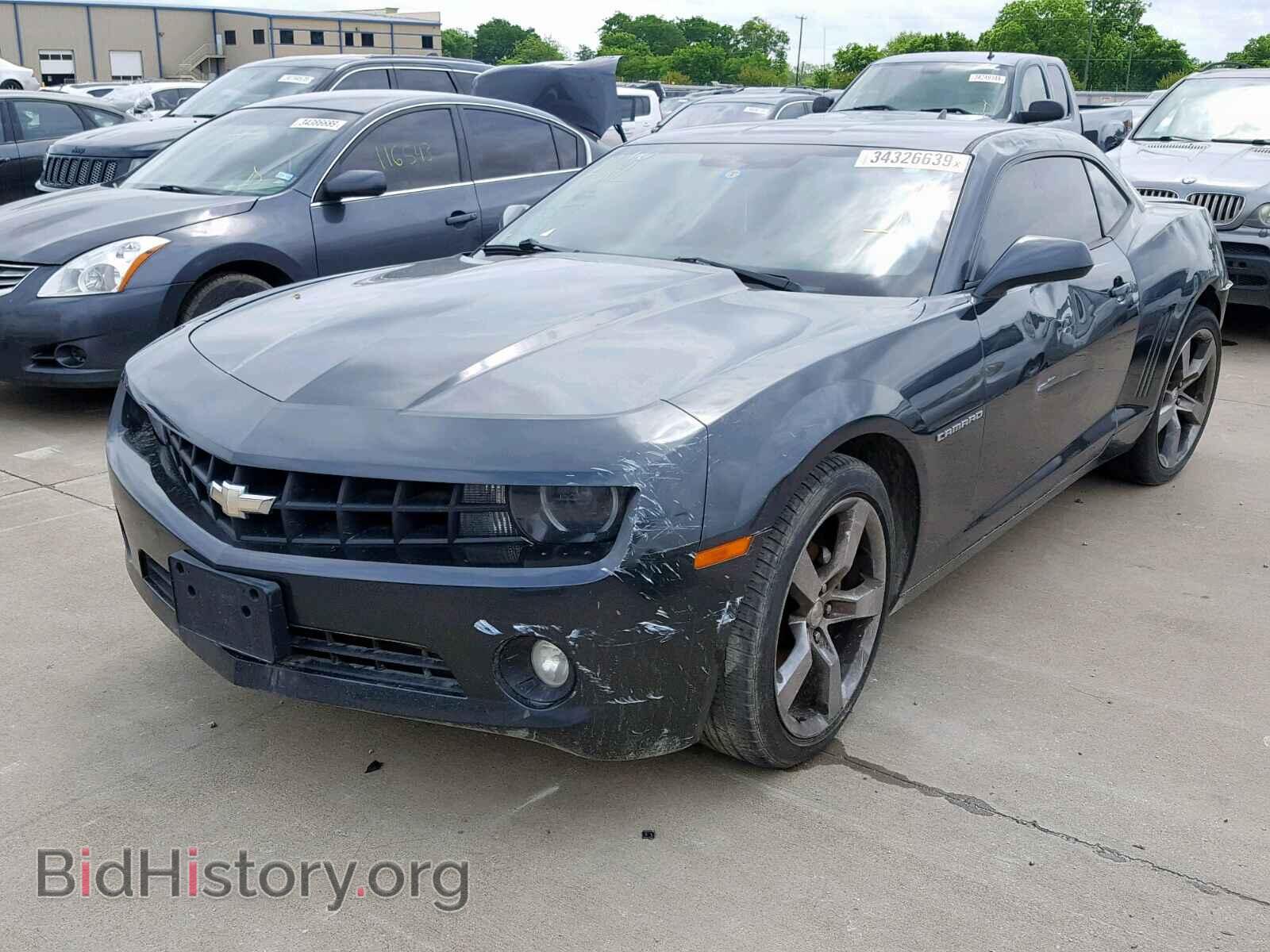 2012 CHEVROLET CAMARO - VIN: 2G1FB1E35C9156325 - Фото 2