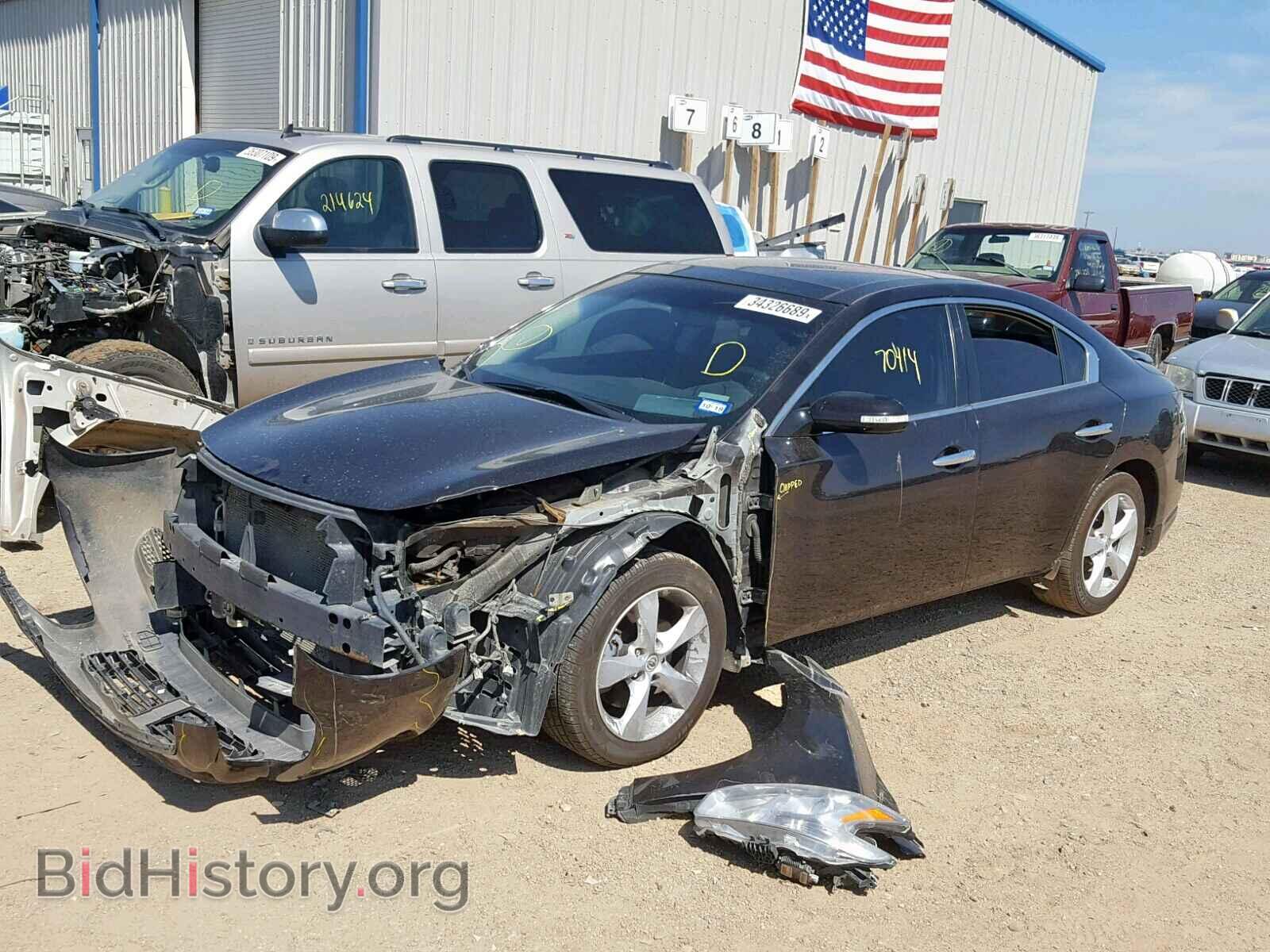 2013 NISSAN MAXIMA S - VIN: 1N4AA5AP2DC807107 - Фото 2