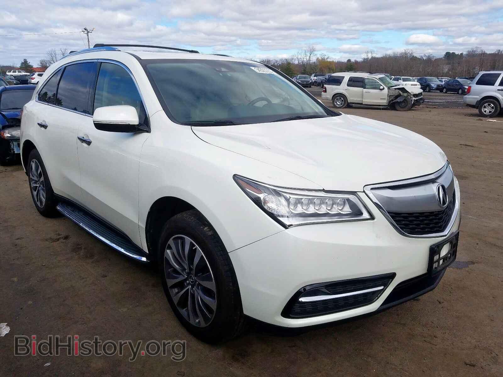 Photo 5FRYD4H49GB028752 - ACURA MDX 2016