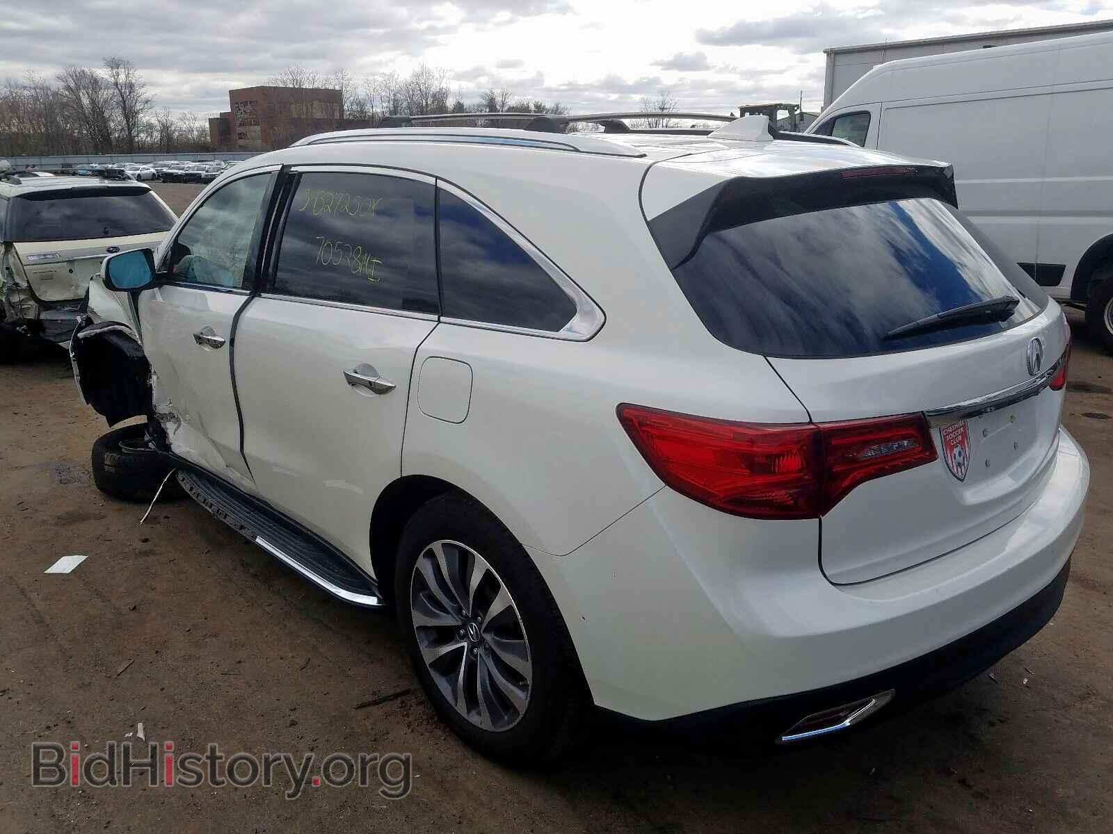 2016 ACURA MDX - VIN: 5FRYD4H49GB028752 - Фото 3