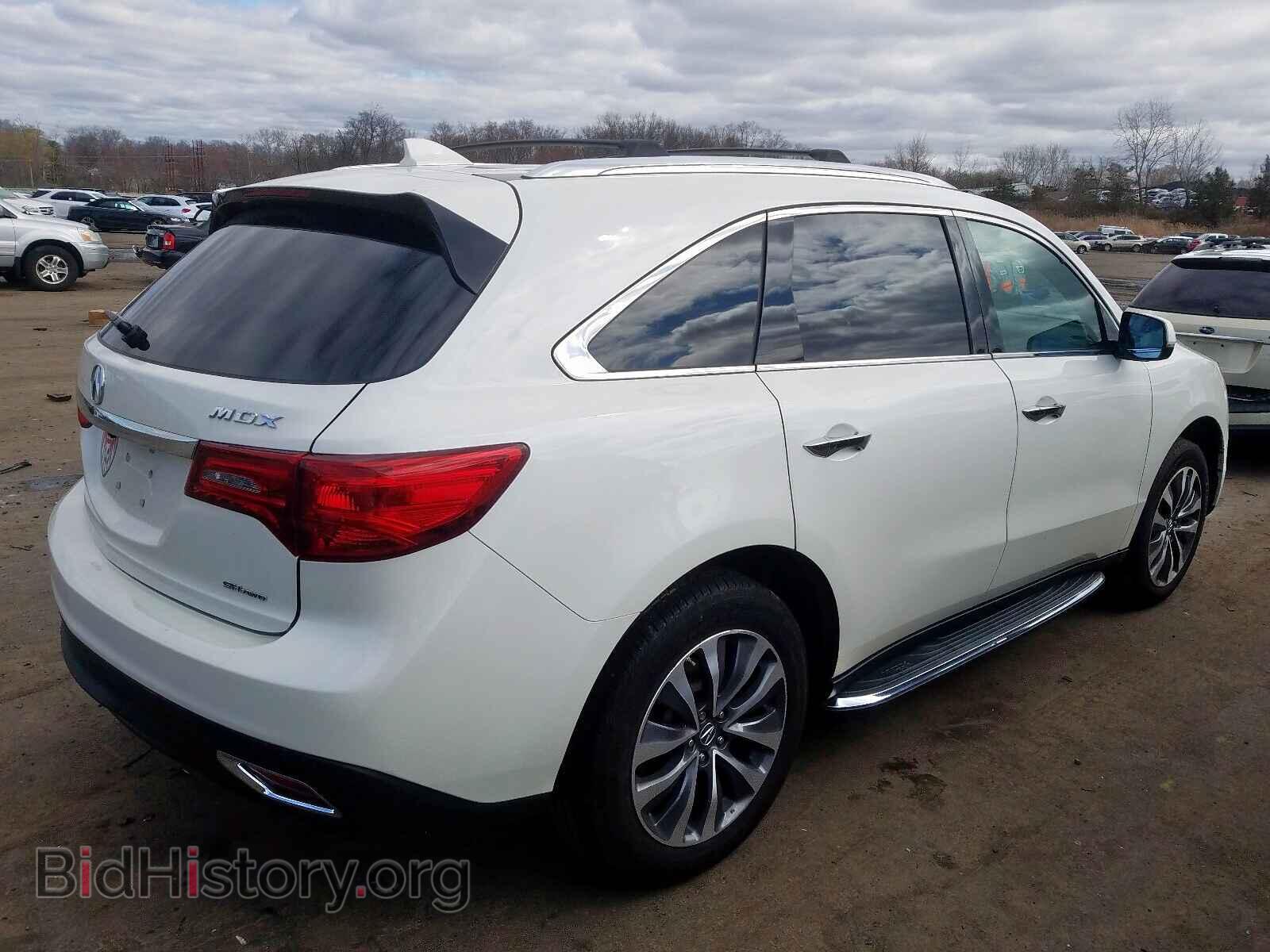 2016 ACURA MDX - VIN: 5FRYD4H49GB028752 - Фото 4