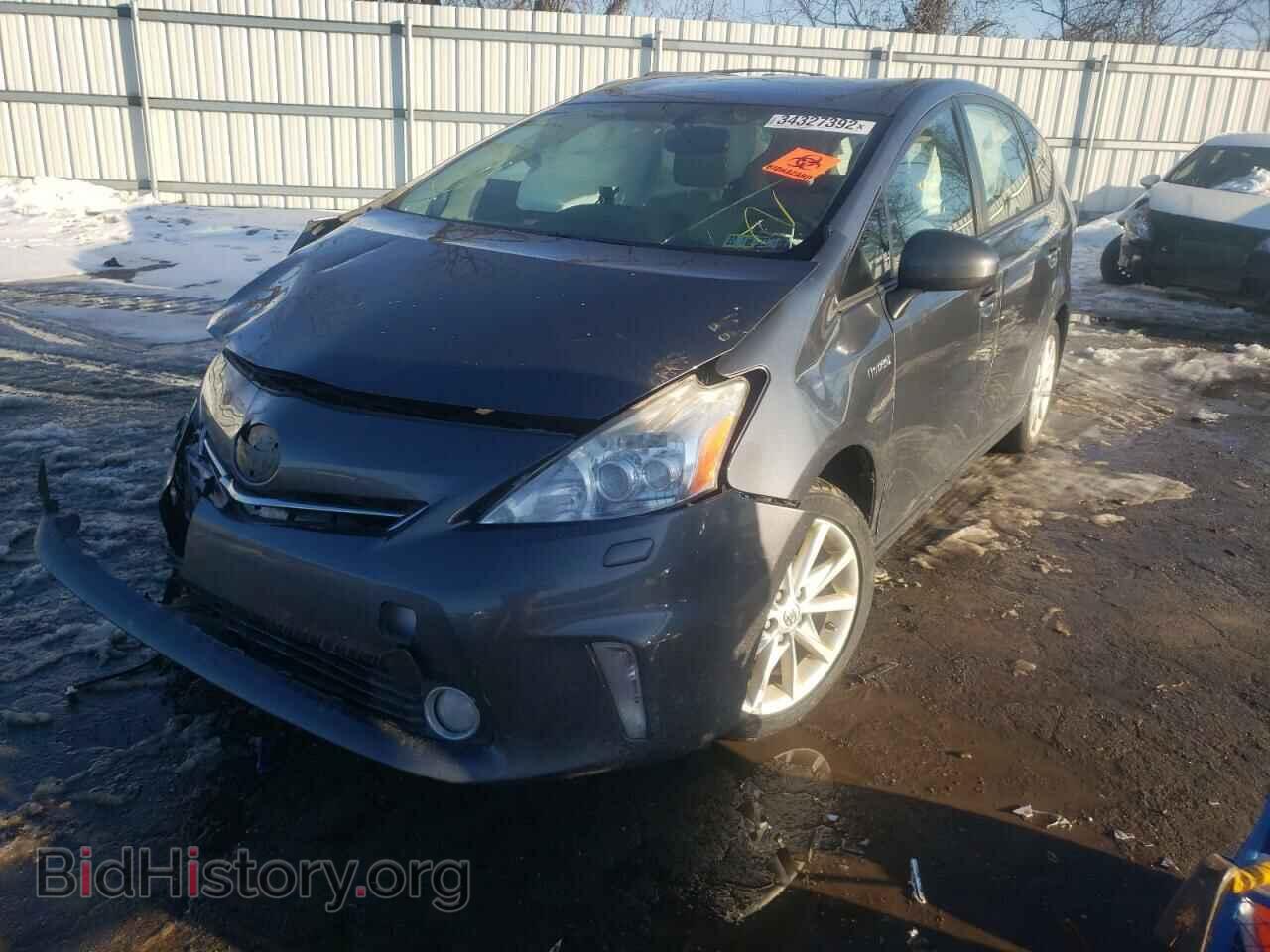 2014 TOYOTA PRIUS - VIN: JTDZN3EU4E3324533 - Фото 2