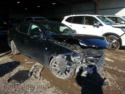 2015 Lexus IS IS 250, black — VIN JTHBF1D25F5052825, Copart