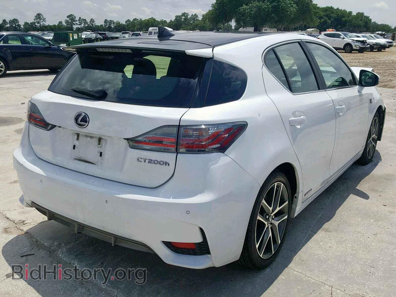 2014 LEXUS CT 200 - VIN: JTHKD5BH4E2206929 - Фото 4